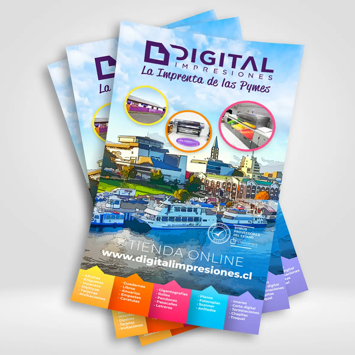 publicidad impresa Quito - volantes y flyers Ilustrarte EC